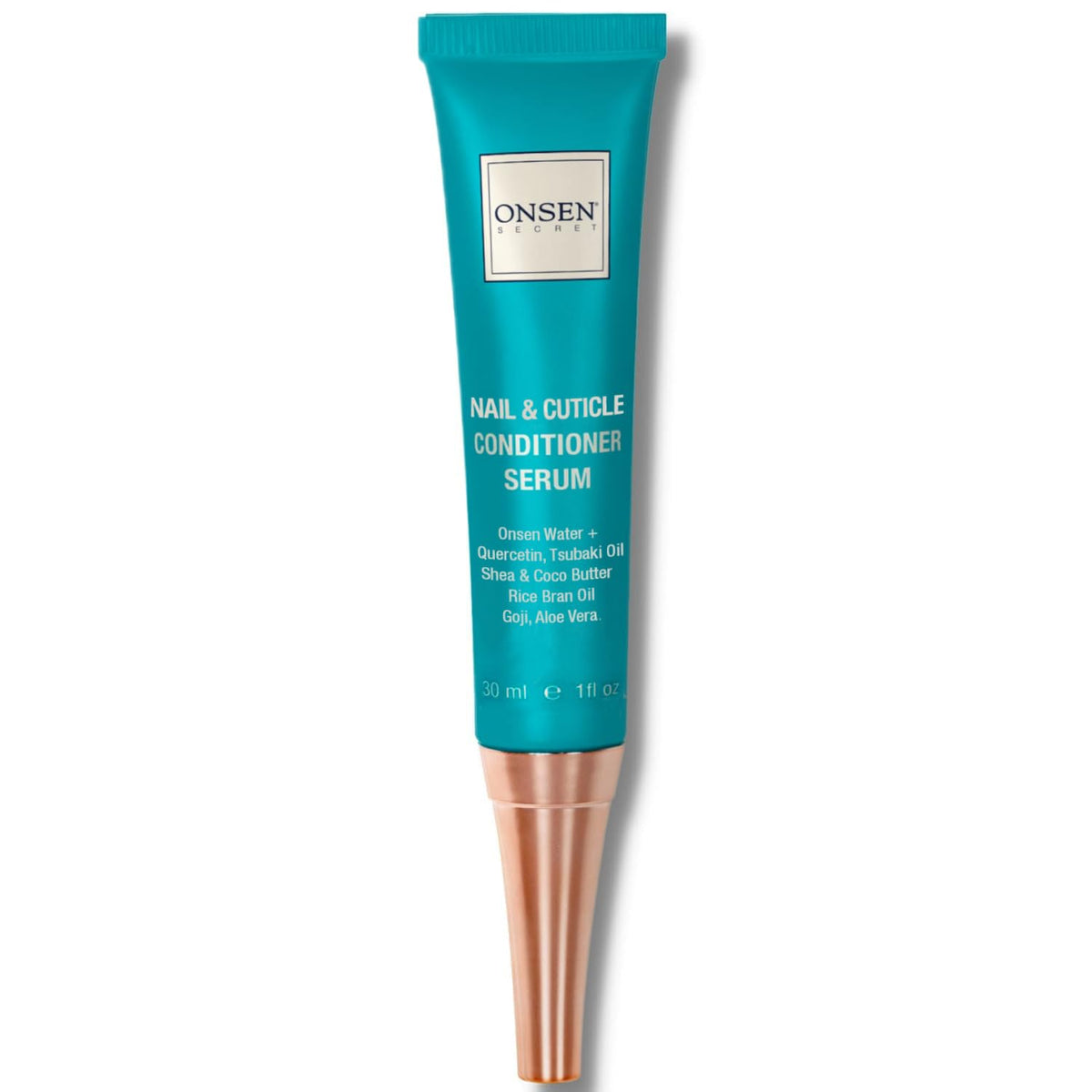 Onsen Secret crema uñas y cutículas, reparación suave y fortalecimiento diario.