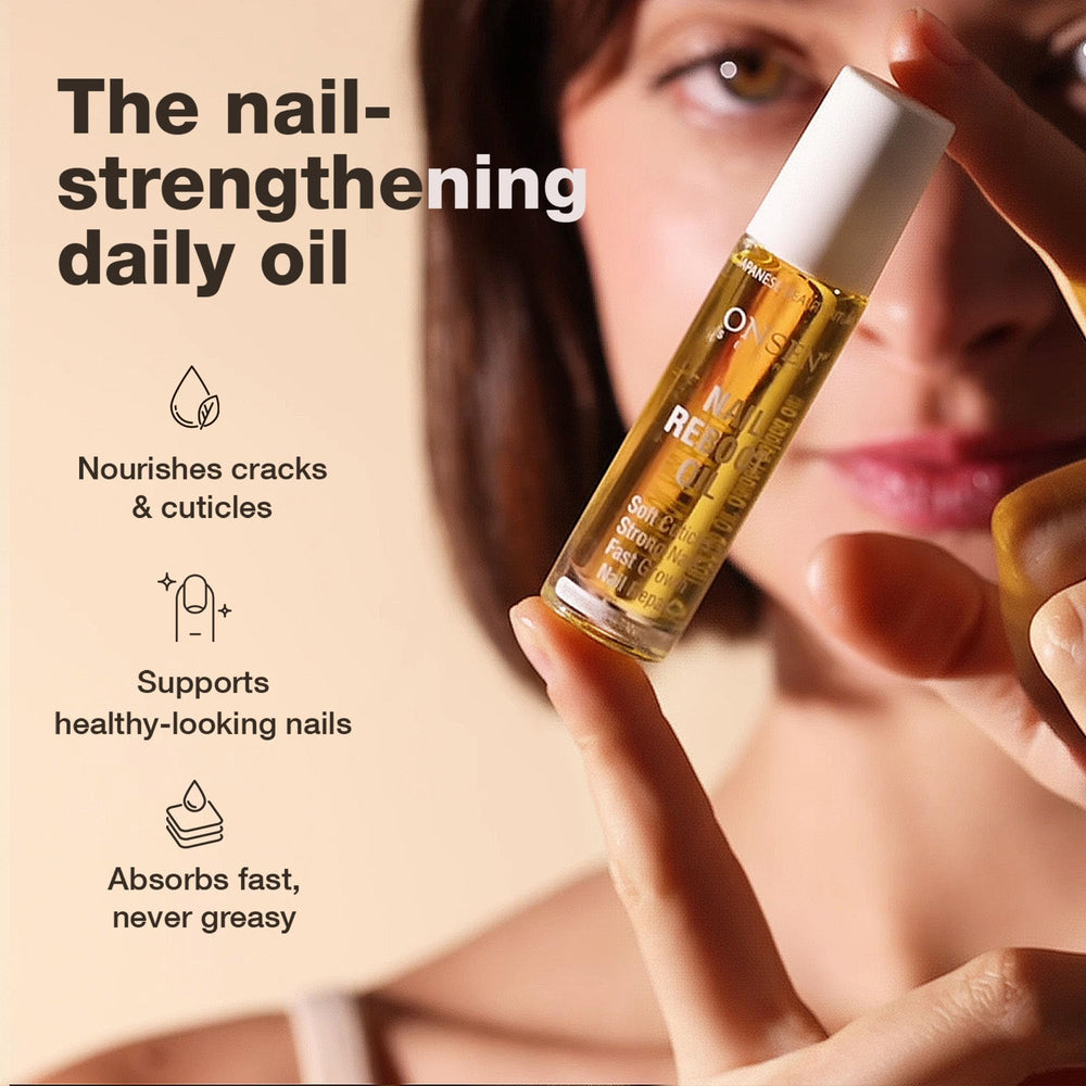 Apliador suave para aceite reparador de uñas y cutículas Onsen Secret.