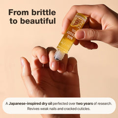 Detalle de uñas mostrando resultados tras usar Onsen Secret.