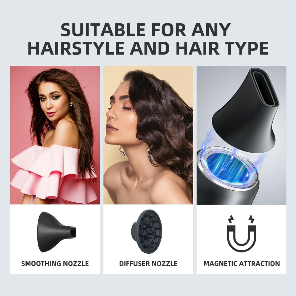 ONWAY hair dryer low noise operation for comfortable sessions.
