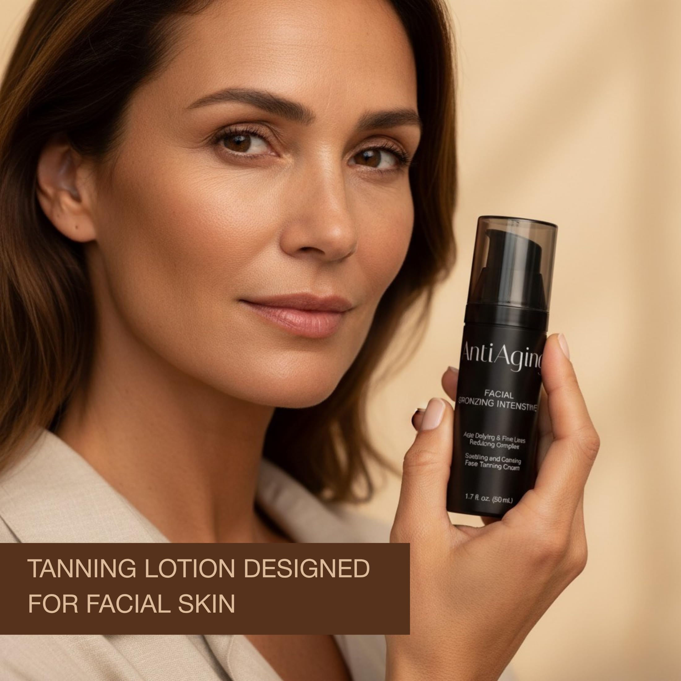 Onyx anti-aging lotion texture close-up highlighting hydrating cream