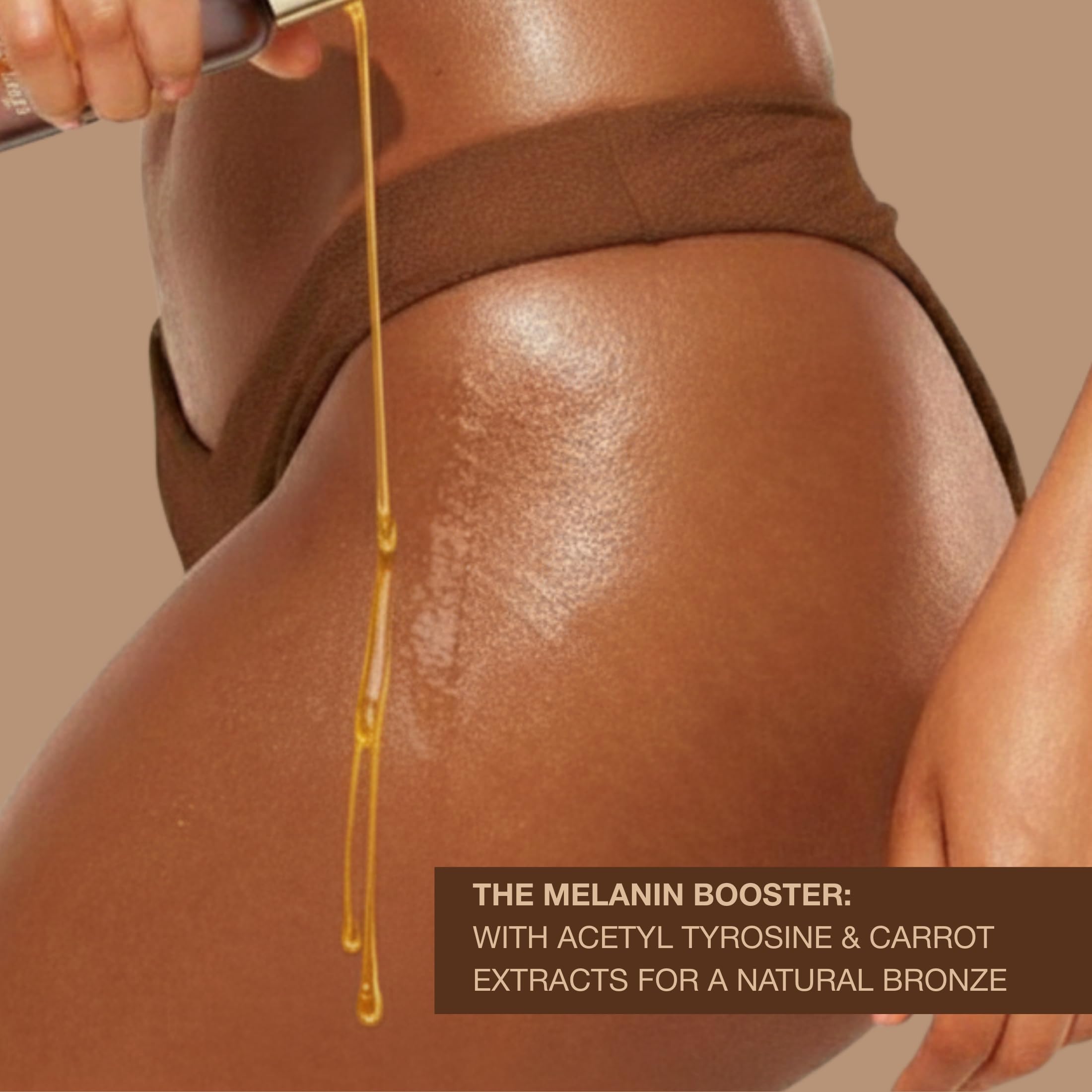 Onyx cuidado de la piel con hidratación ligera durante bronceado.