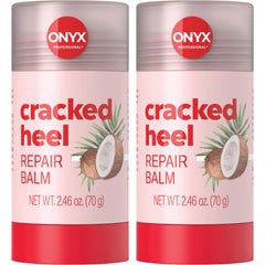 Onyx Professional bálsamo para pies agrietados con aplicador, hidratación rápida para uso diario.