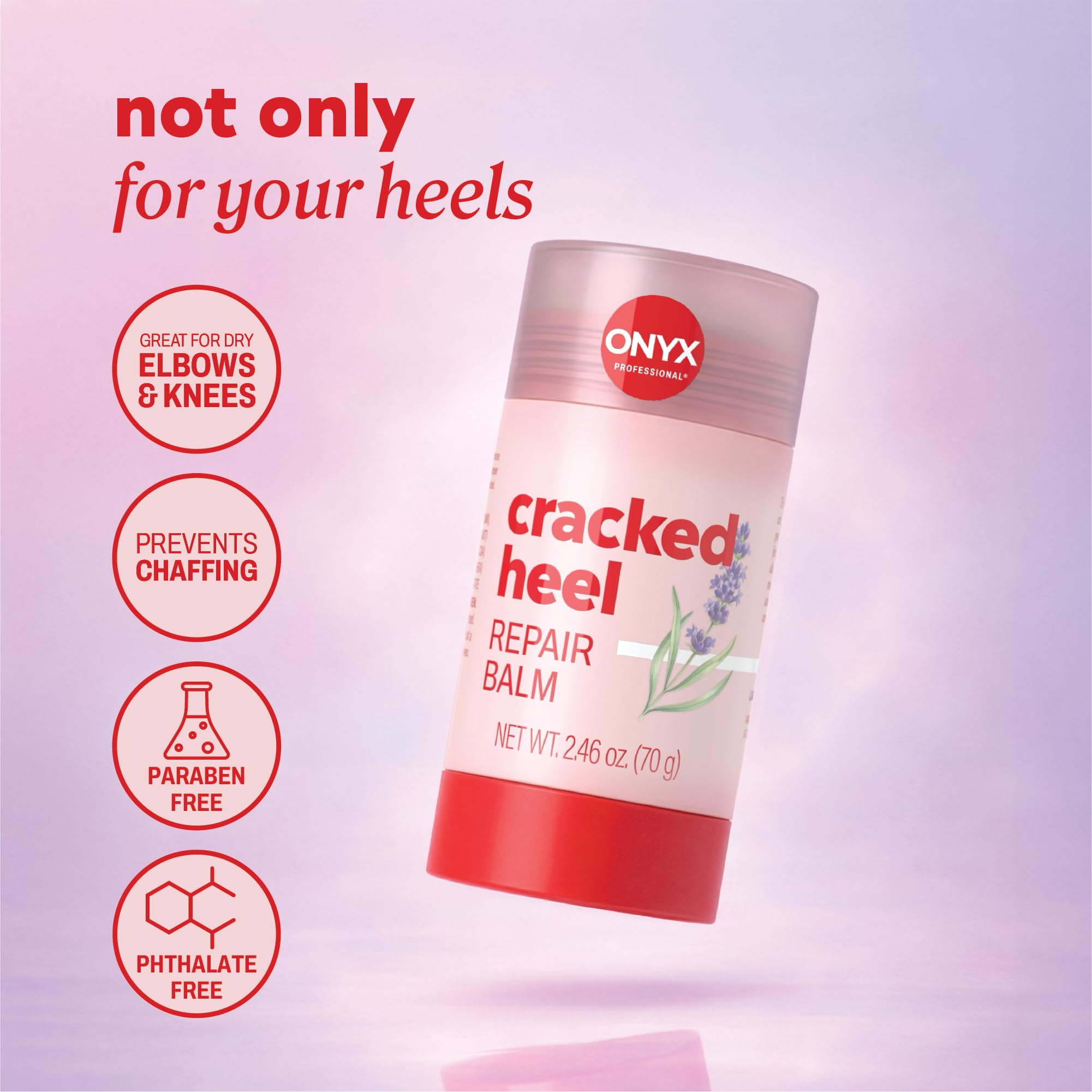 Onyx Professional bálsamo pies portátil con aplicador de varita lavanda