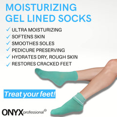Calcetines gel Onyx Professional para reparación de talones.