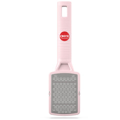 Onyx Professional Foot Rasp with debris catcher for a tidy pedicure