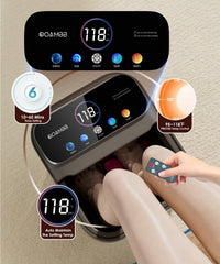 OOAMBB six massage rollers deliver deep relaxation during foot soak
