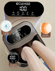 OOAMBB intelligent temperature control maintains a comfortable soak