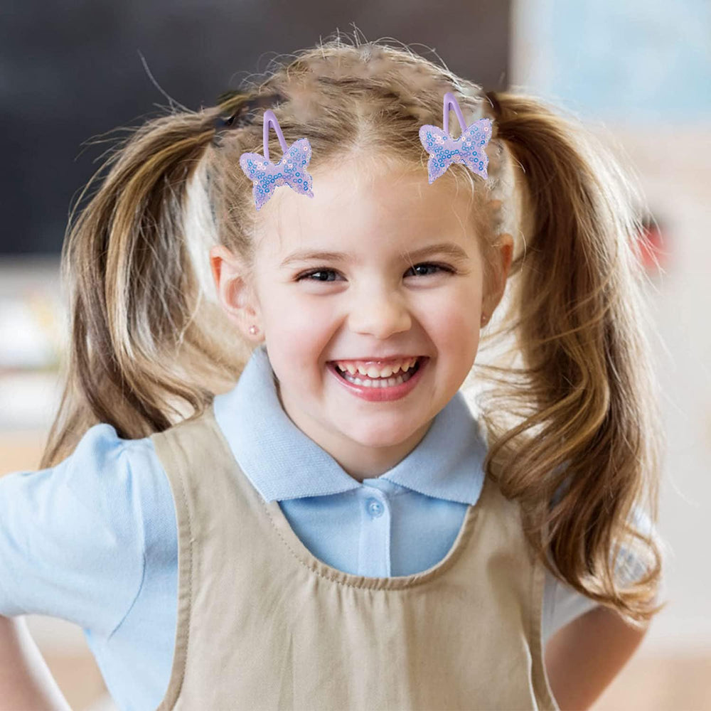 Ooosonlu glitter flower clip brightens any look with lightweight comfort