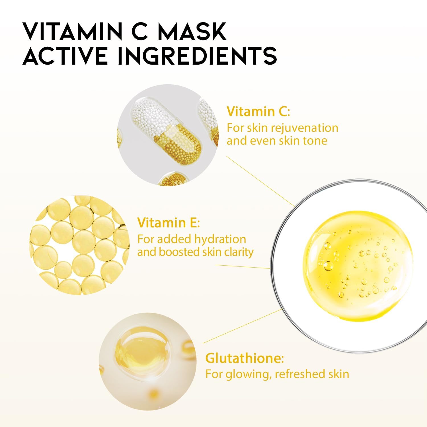 OOTD face mask serum texture close-up highlights creamy hydration.