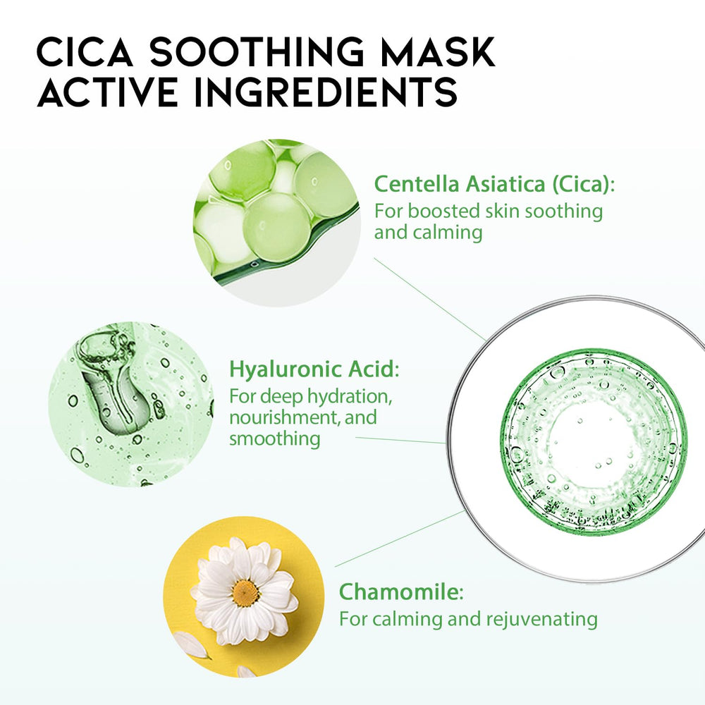OOTD Hydrating sheet masks tray for daily skincare