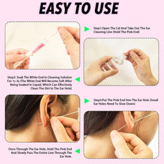 Opasyo ear cleaner used in bath for easy cleaning.