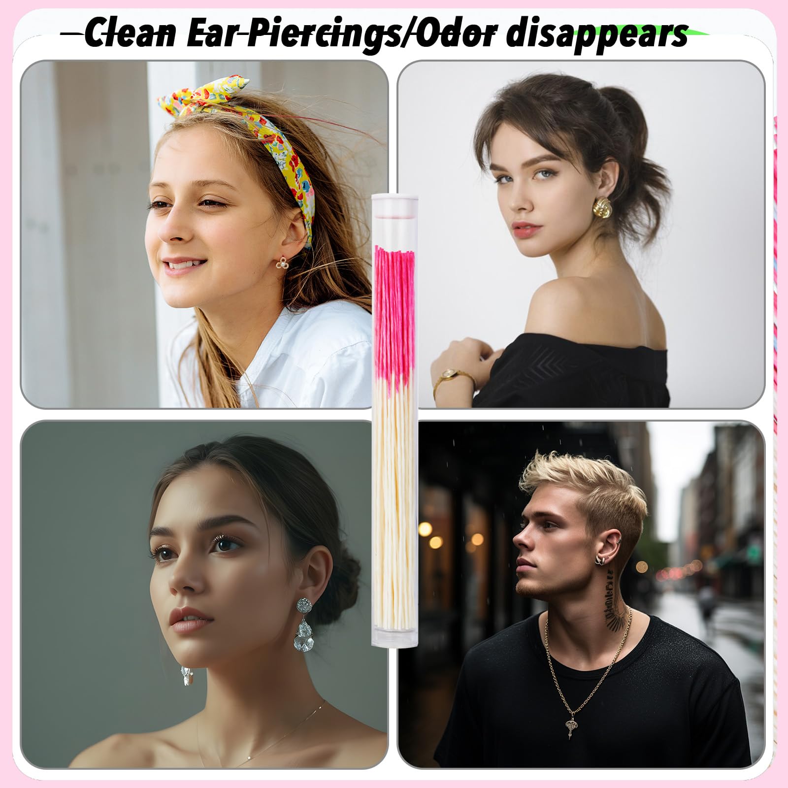 Opasyo skin-friendly cleaning string for gentle ear care.