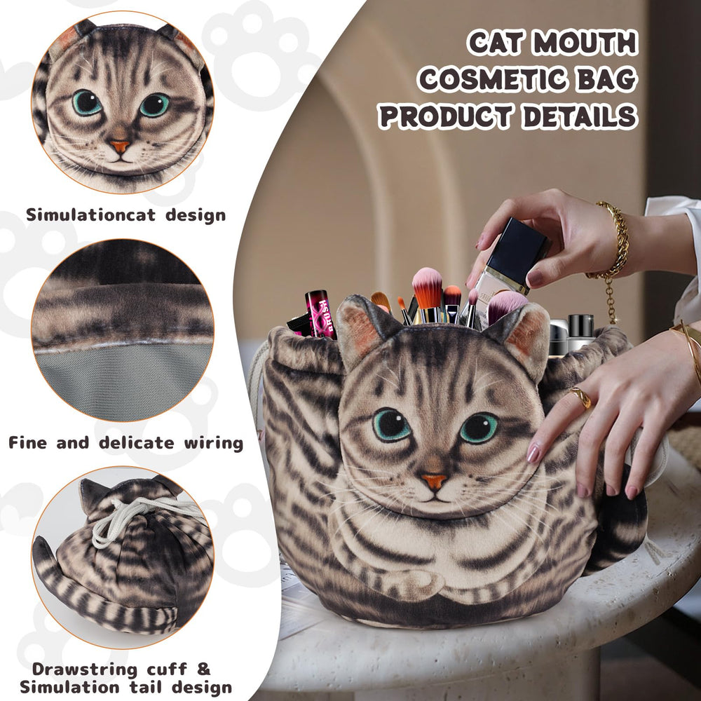 Openhahaha premium polyester makeup bag for durable daily use.
