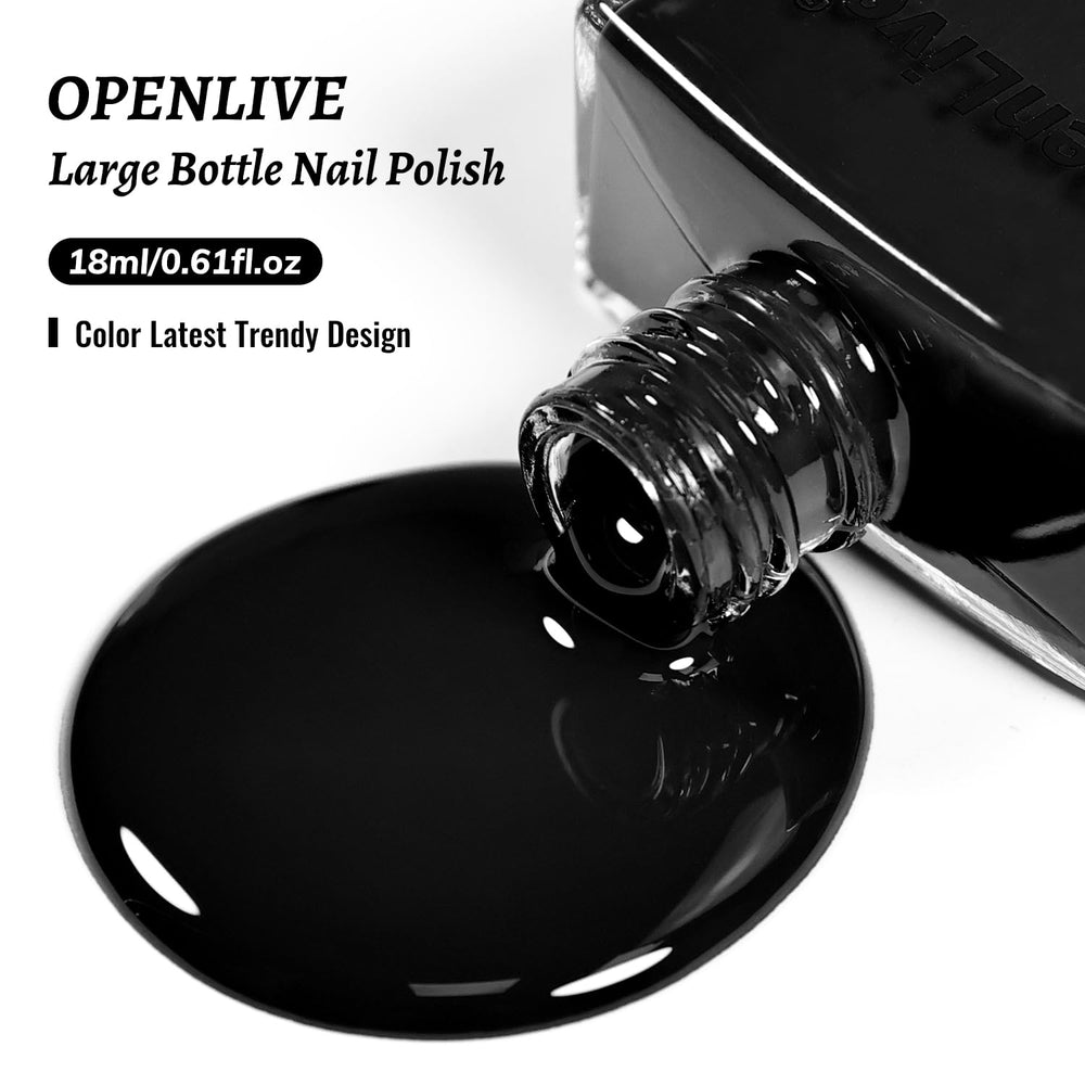 OpenLive at-home manicure in progress for easy DIY styling.