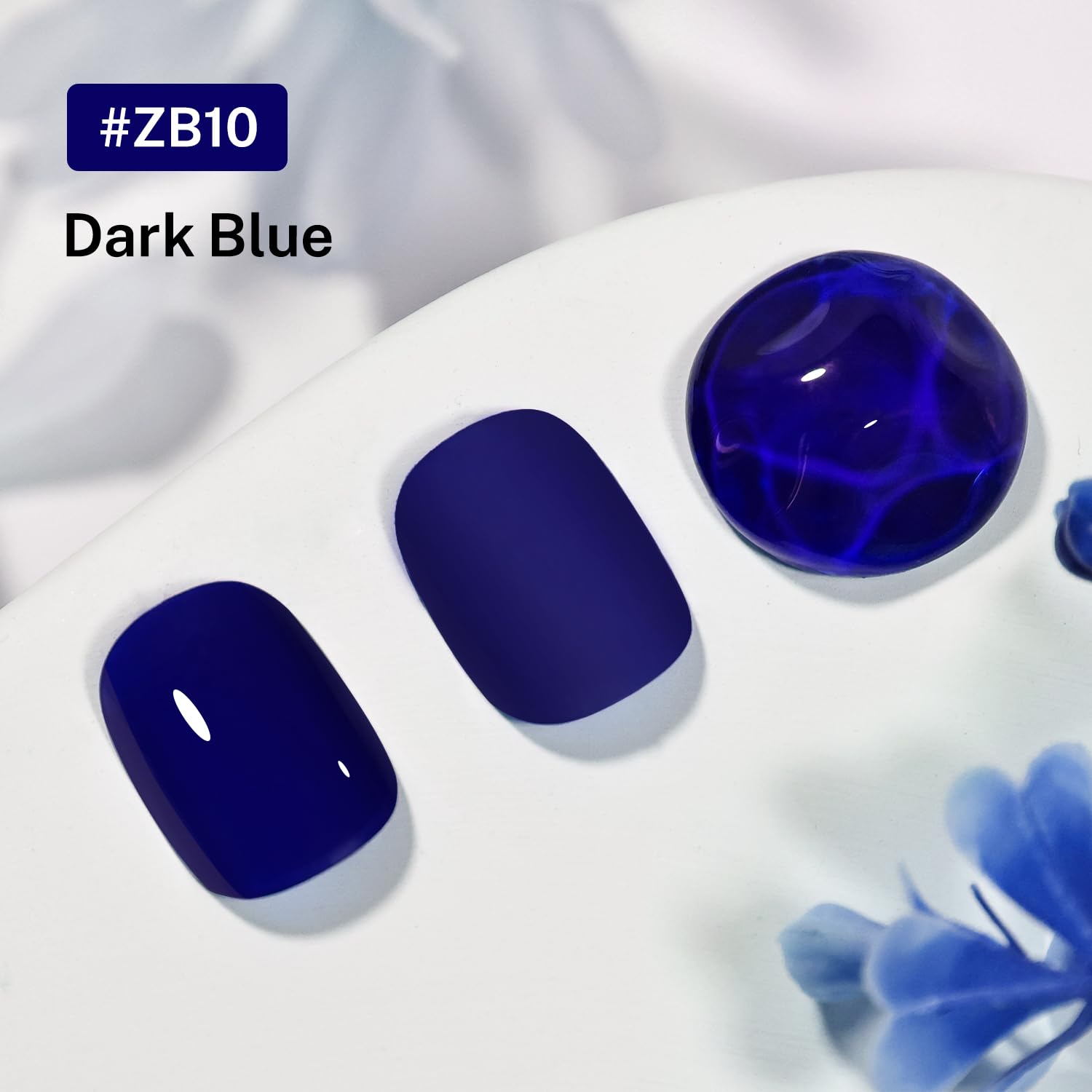 OpenLive brush stroke shows even application for a salon-like manicure at home.