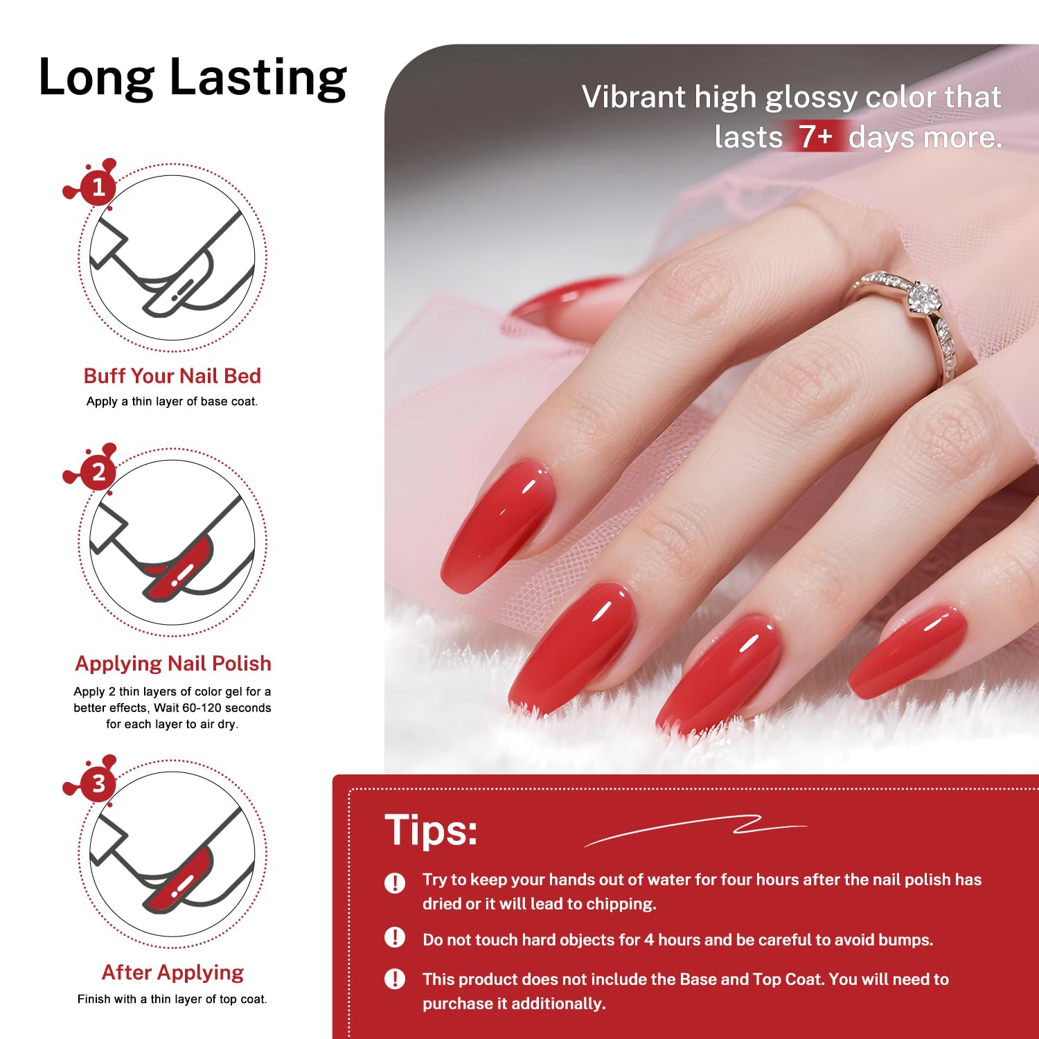 OpenLive salon-like results without a lamp, suitable for DIY nails.