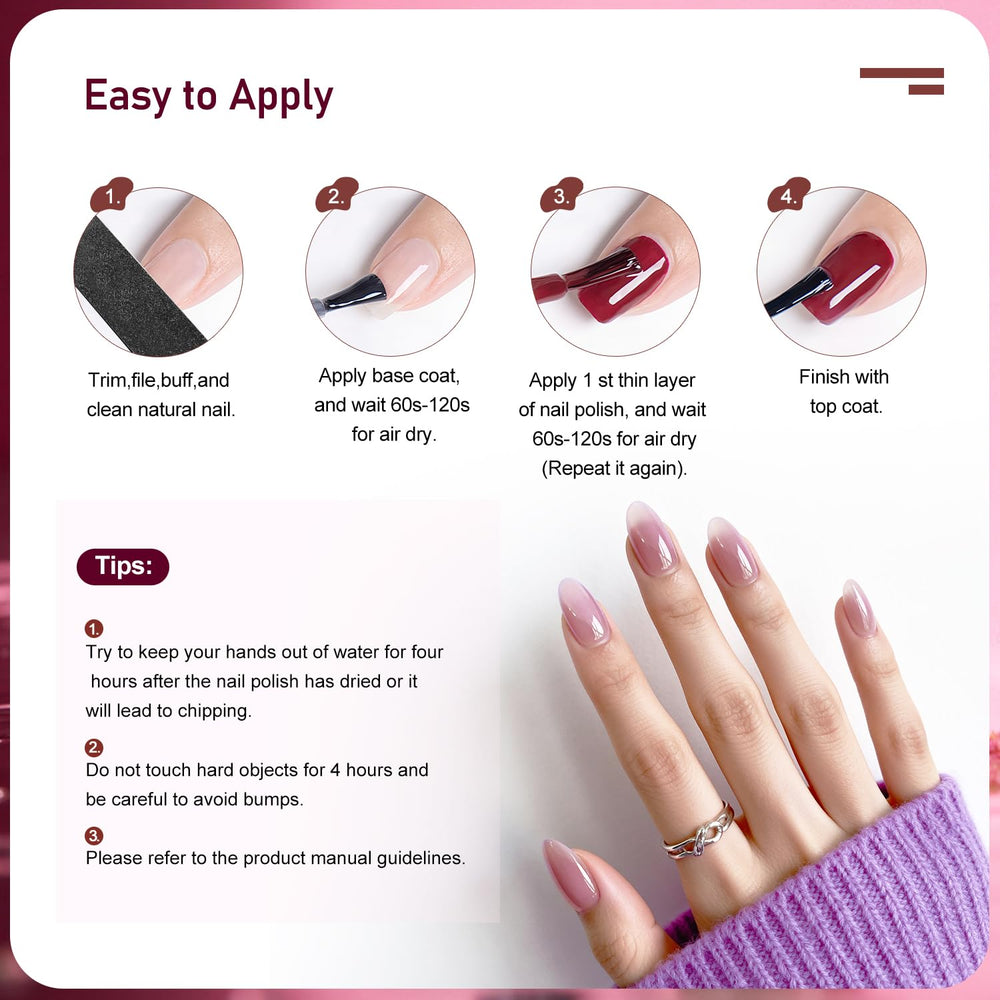 OpenLive paleta de 10 tonos jelly para looks diarios y combinaciones.