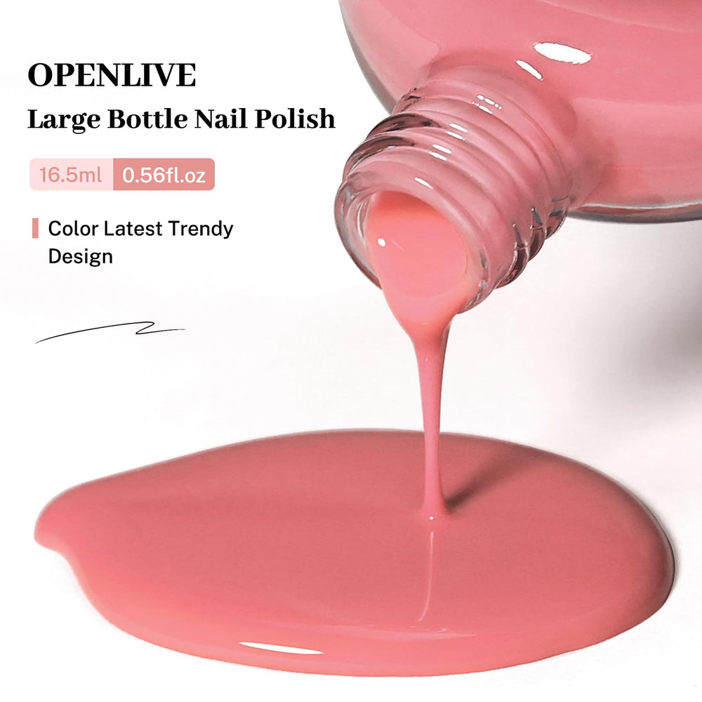 OpenLive esmalte jelly pink regalo ideal para amantes del DIY manicure.