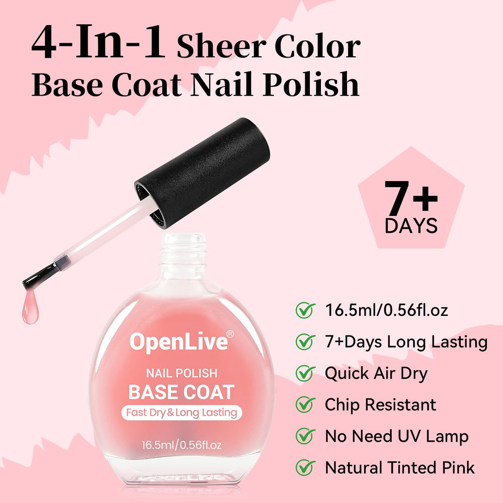 OpenLive Instrucciones de uso profesionales para mejores resultados en uñas.