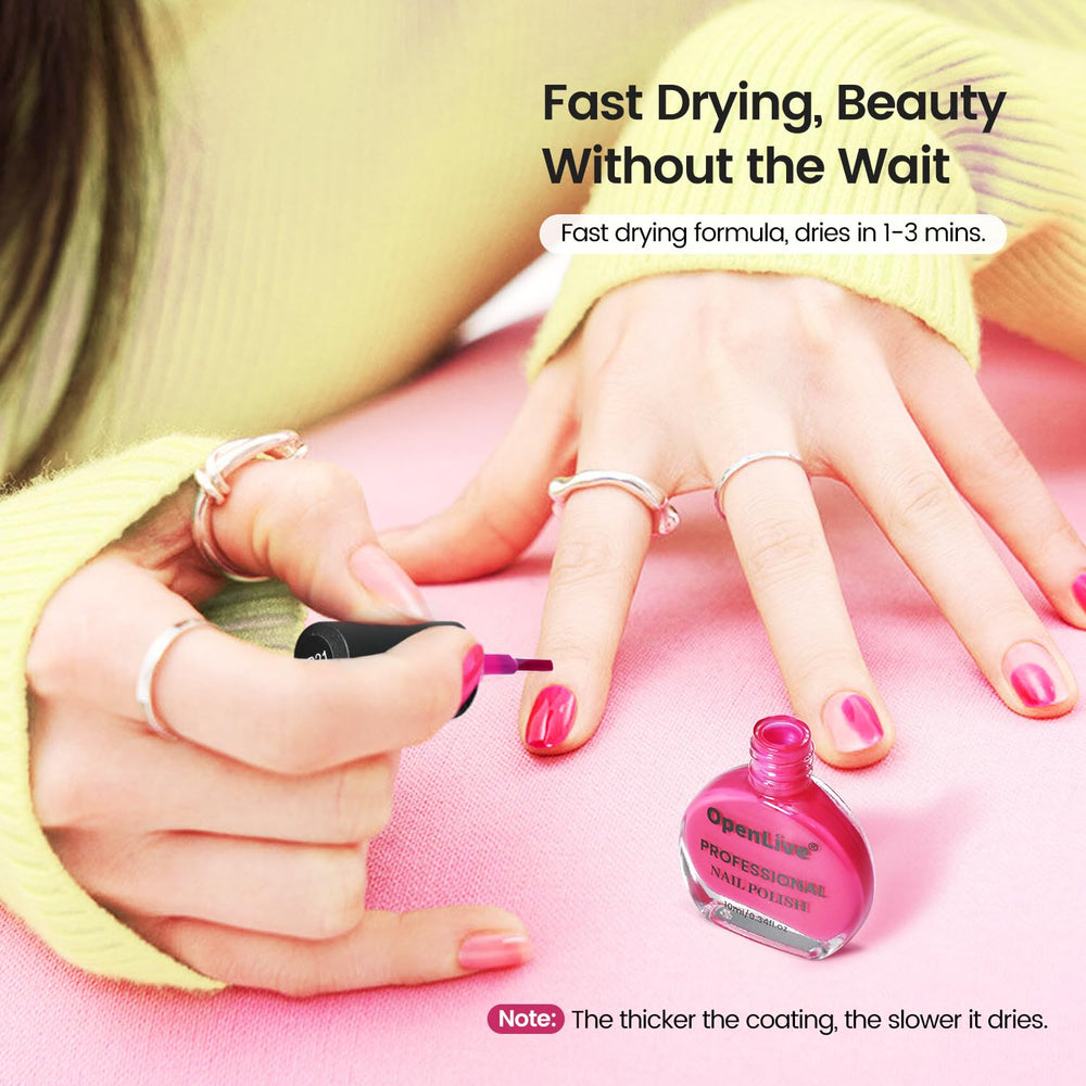 OpenLive long lasting anti removal polish for durable wear