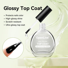 OpenLive nail polish bottle color with vibrant fade-resistant shine