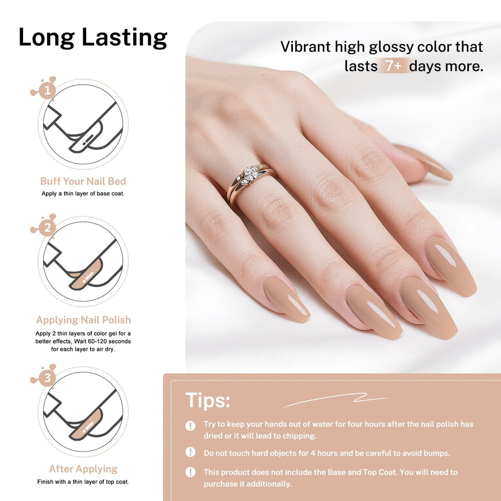 OpenLive Nude Pink Nail Polish base for nail art and French manicure.