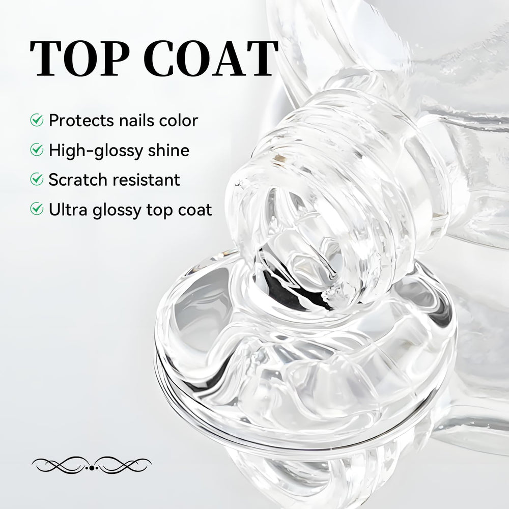 OpenLive top coat brush applying a smooth, fast-drying finish.