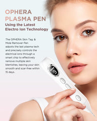 OPHERA needle attachments enable precise removal of moles and skin tags.