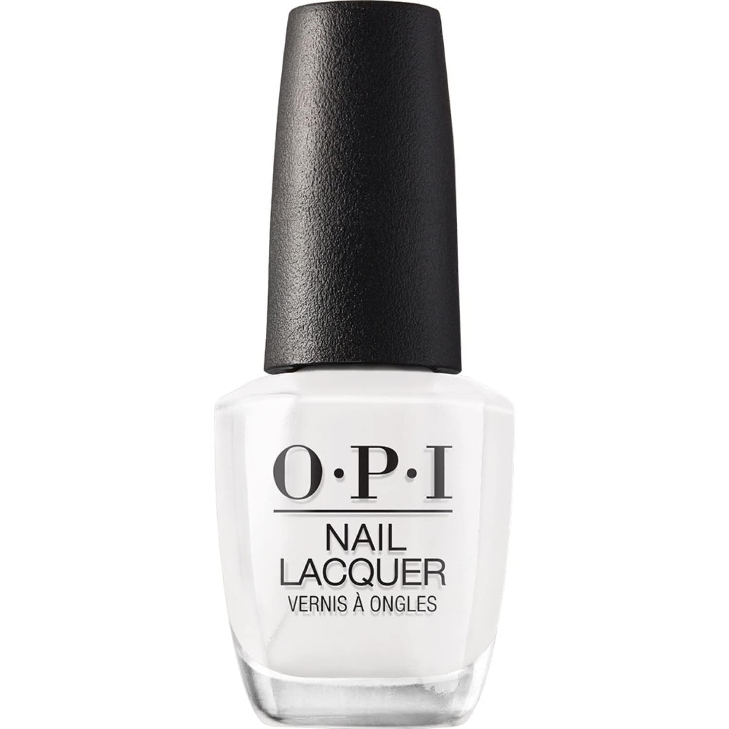 OPI Alpine Snow esmalte blanco crema en bote con acabado suave