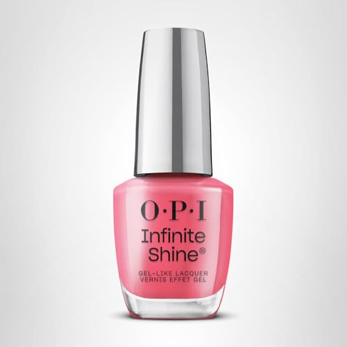 OPI Brillo Infinito Margarita de Fresa, remoción fácil evita daños a las uñas.