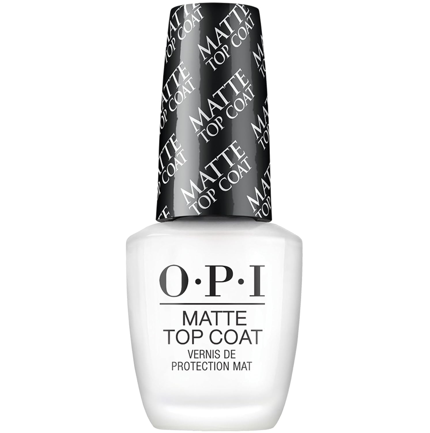 OPI capa superior mate para uñas, acabado mate y protección del color.