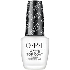 OPI capa superior mate para uñas, acabado mate y protección del color.