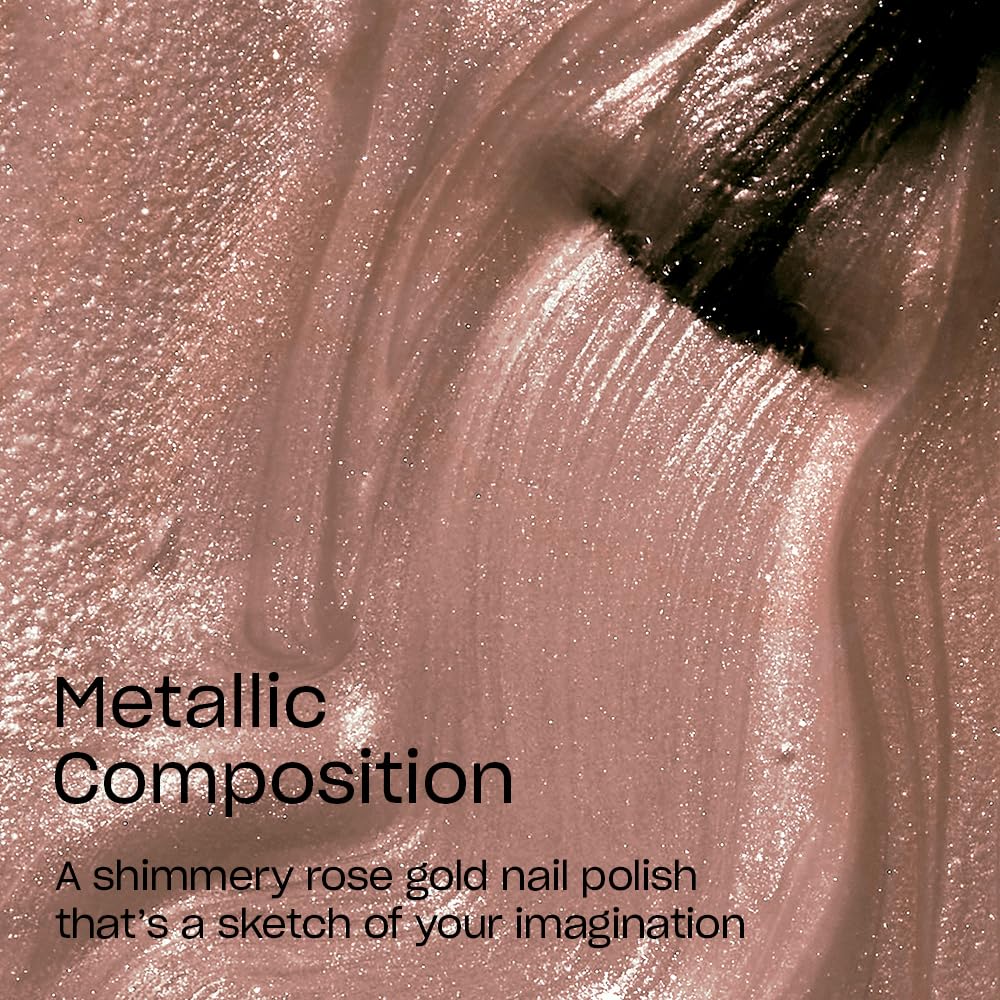 OPI Esmalte Composición Metálica: aplicación en uñas con cobertura uniforme sin rayas.