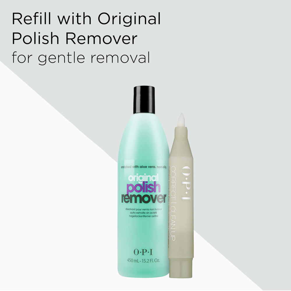 OPI Corrector Pen packaging and use guidance.