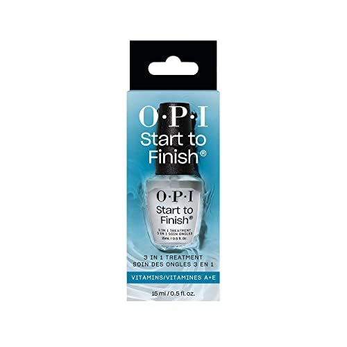OPI Inicio a Fin brinda cuidado multifuncional para uñas sanas.