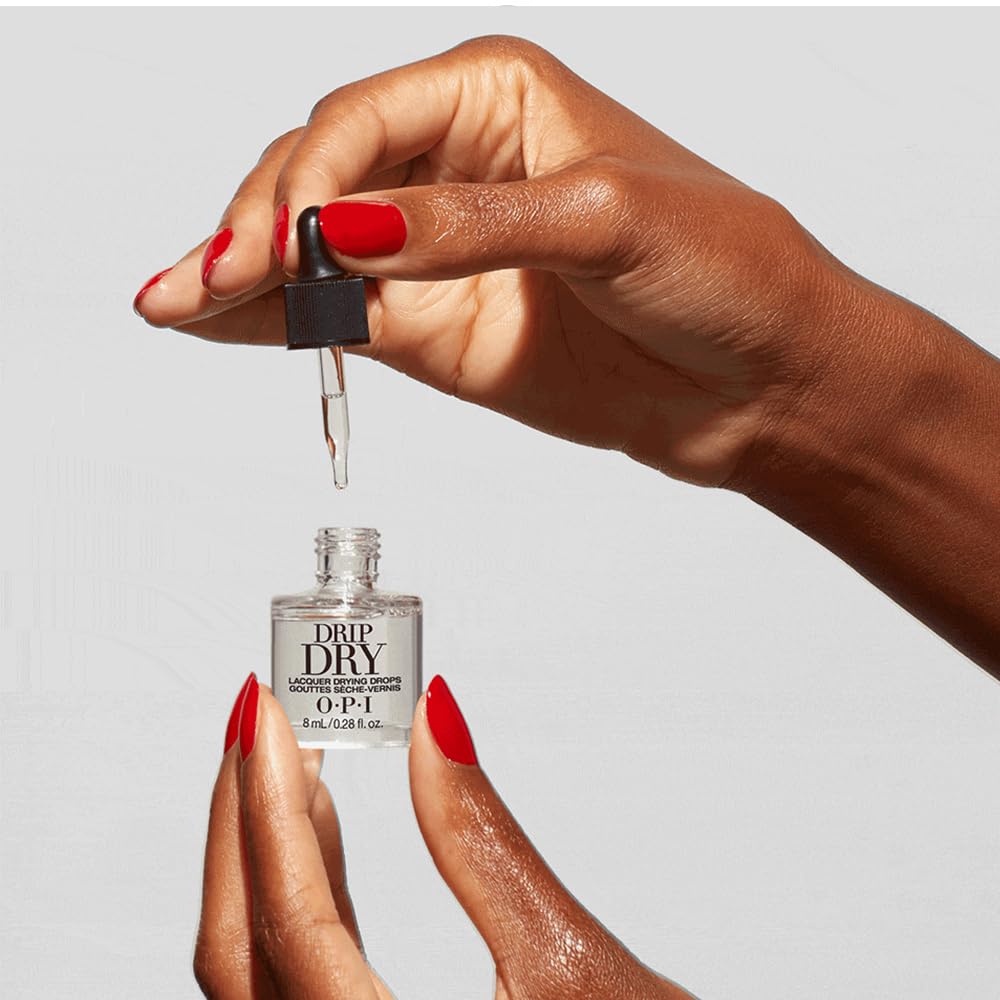 OPI Drip Dry: cuida las cutículas con jojoba y vitamina E.