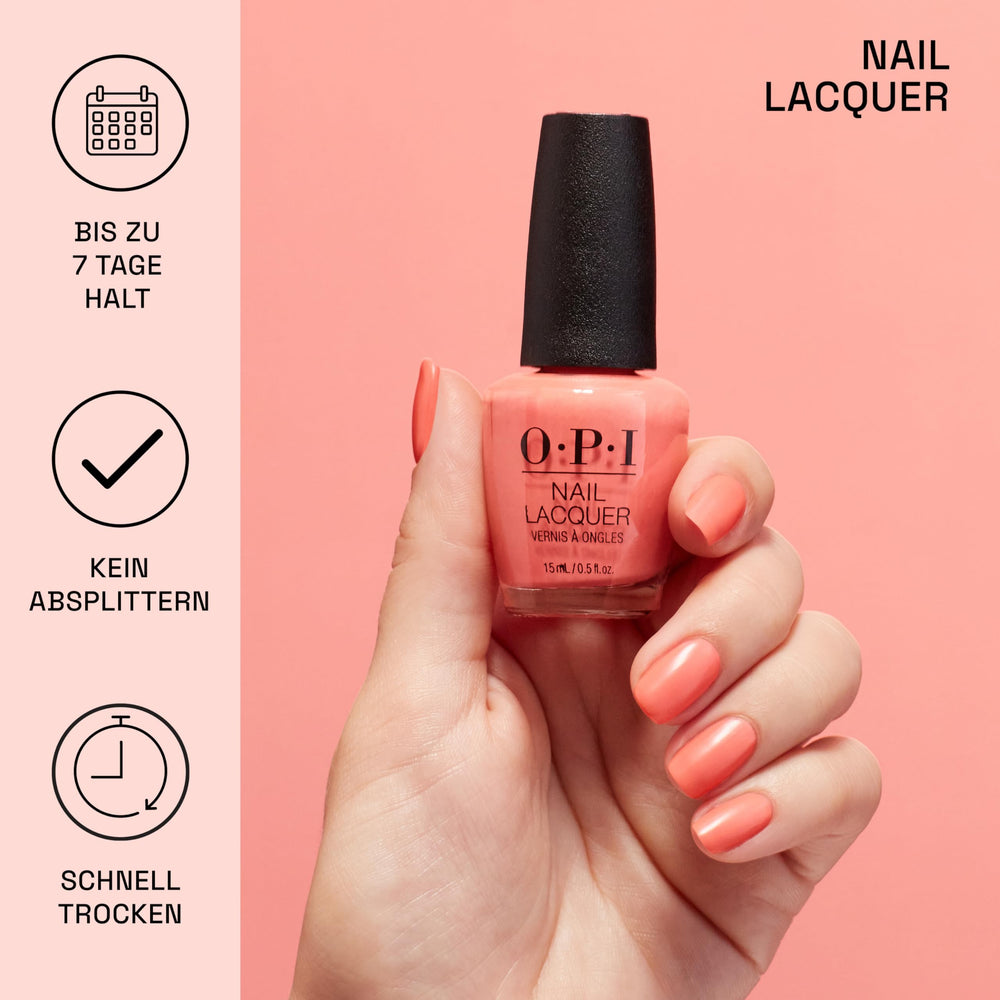 OPI Dulce de Leche: textura cremosa para dos capas perfectas