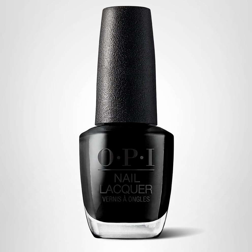 OPI Esmalte de Uñas negro Onyx ideal para base o looks oscuros