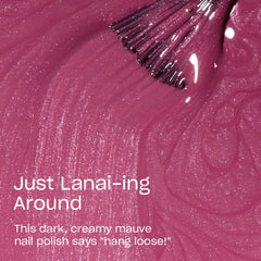 OPI Just Lanai-ing Around: aplicador ancho para cobertura suave y uniforme