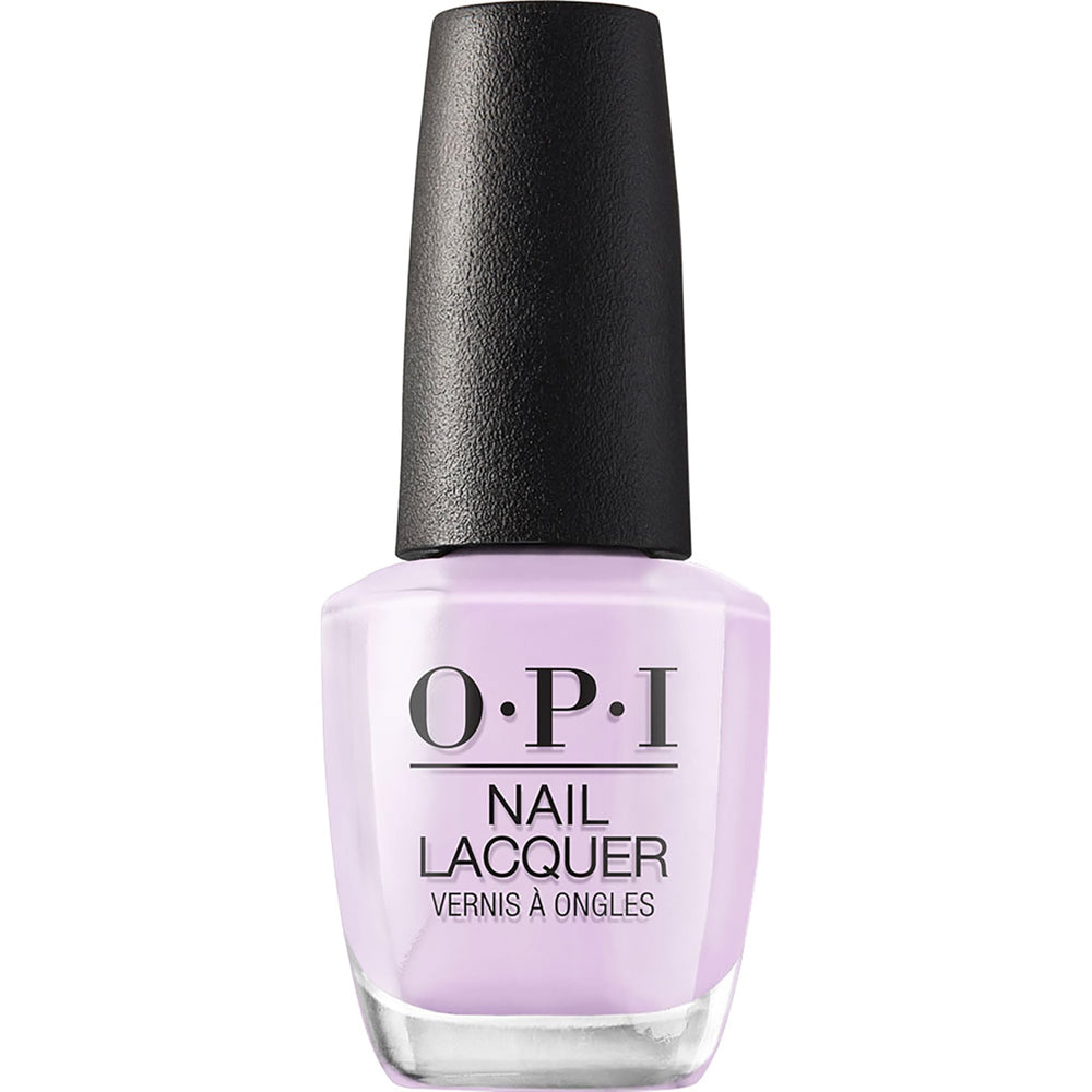 OPI Polly lavanda: esmalte cremoso suave para uso diario.