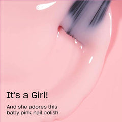 OPI Esmalte rosa suave con pincel Pro-Wide para cobertura uniforme