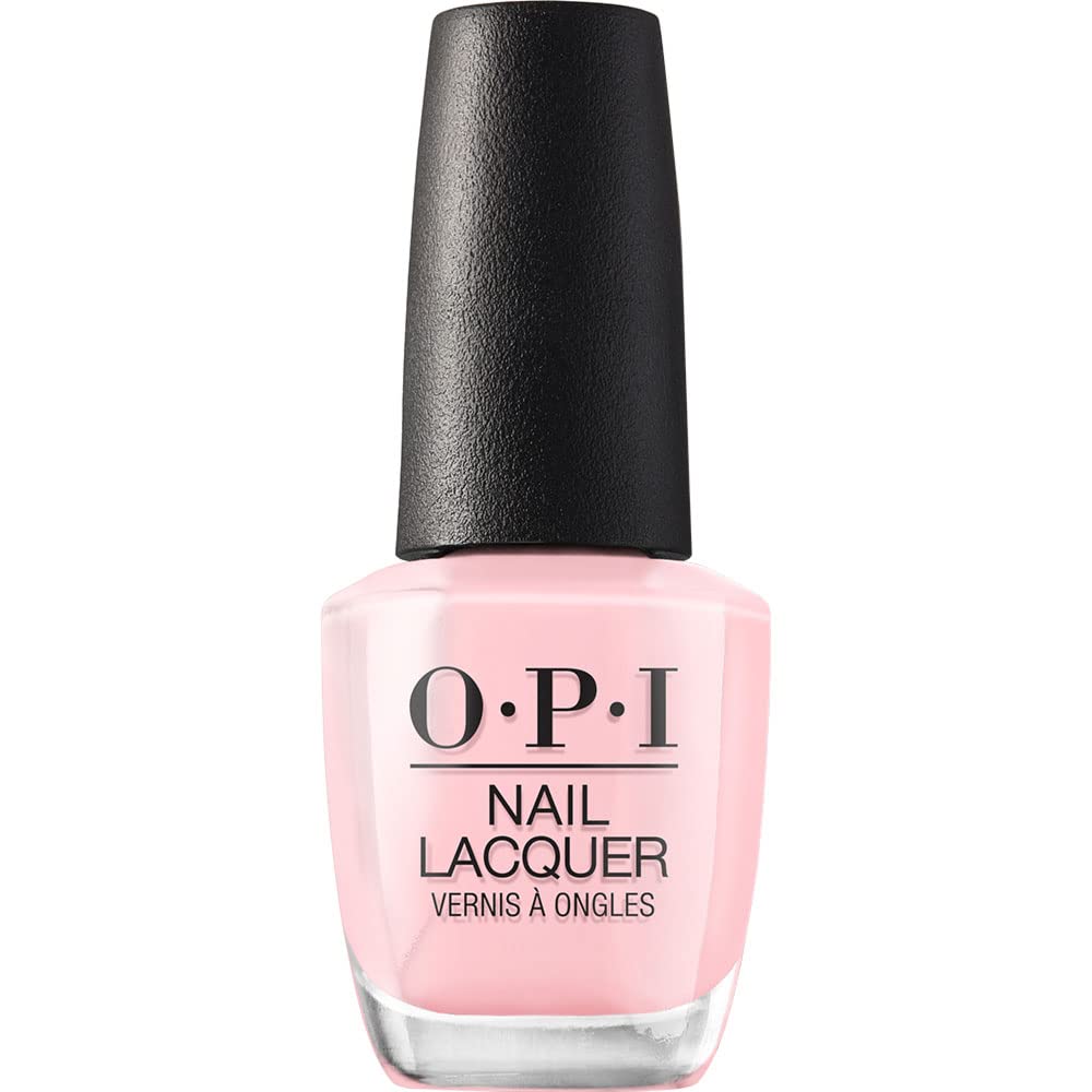 OPI Esmalte rosa suave translúcido con acabado brillante para uñas elegantes