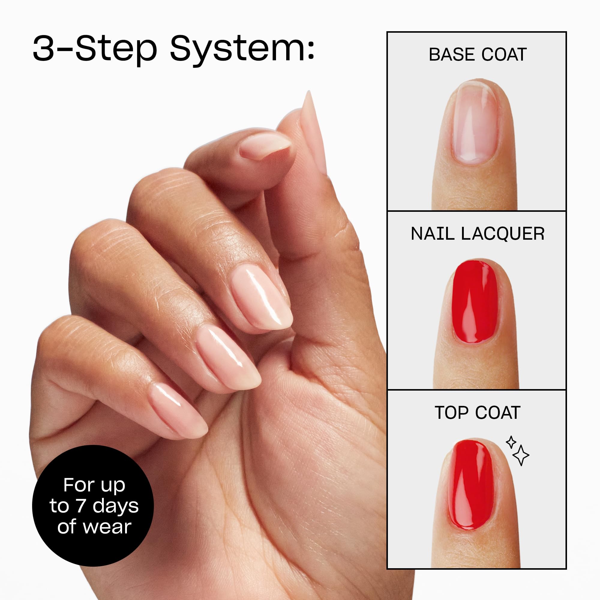 OPI esmalte uñas con aplicador amplio, cobertura uniforme sin esfuerzo.
