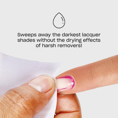 OPI Expert Touch Remover de Esmalte, aplicación en uñas para eliminar esmalte oscuro sin resecar cutículas