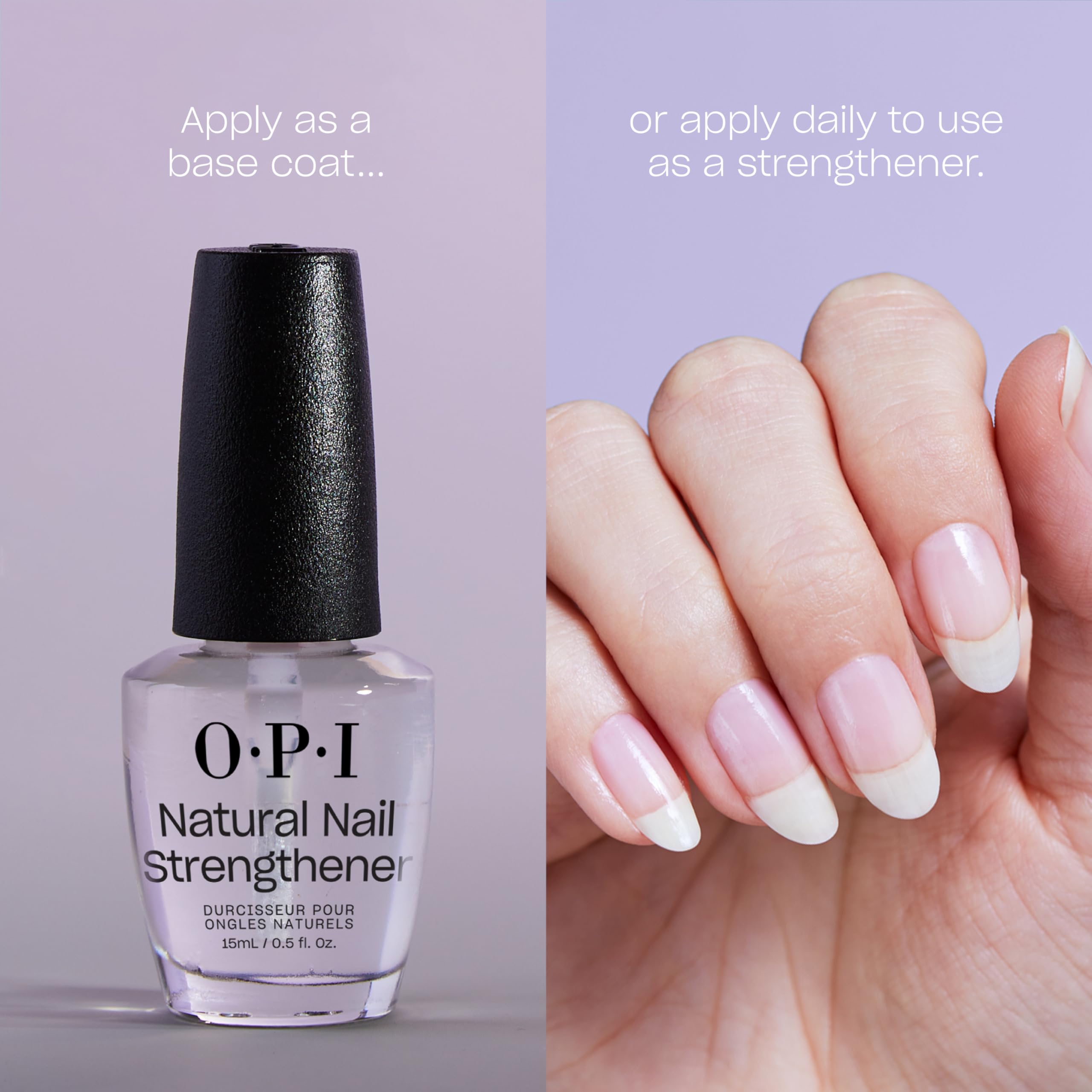 OPI fortalecedor natural listo como base para color