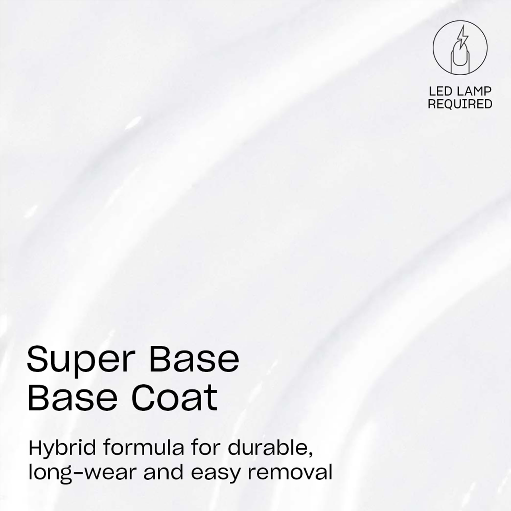 OPI GelColor Super Base precision brush ensuring smooth application and even coverage