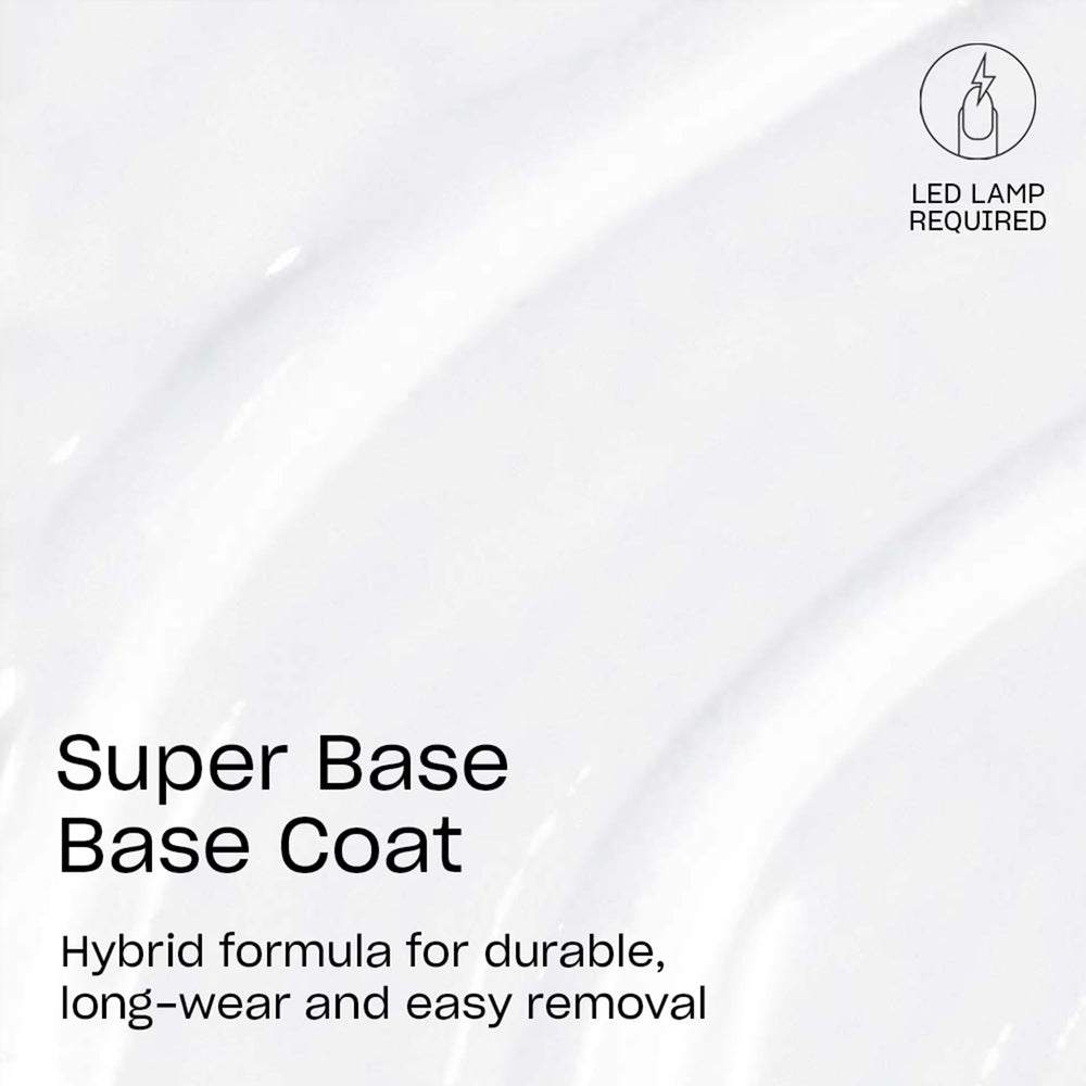 OPI GelColor Super Base precision brush ensuring smooth application and even coverage