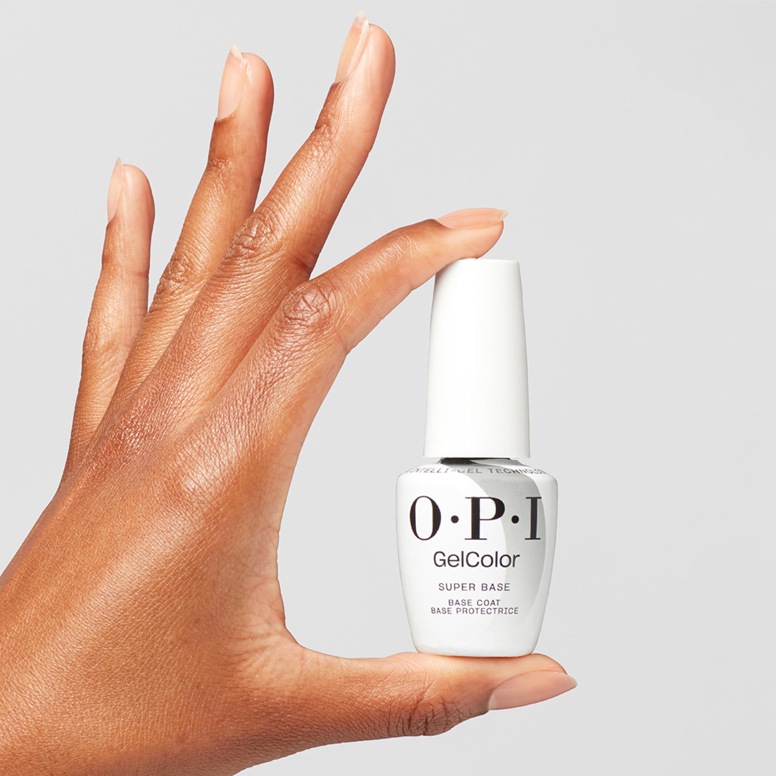 OPI GelColor Super Base coat removal soaks off easily without nail damage