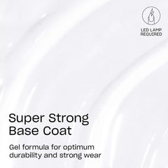 OPI GelColor Super Strong Base Coat cures in 30 seconds under Star Light LED lamp